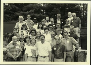 Photograph of First Graduating Class at 10th Anniversary Reunion